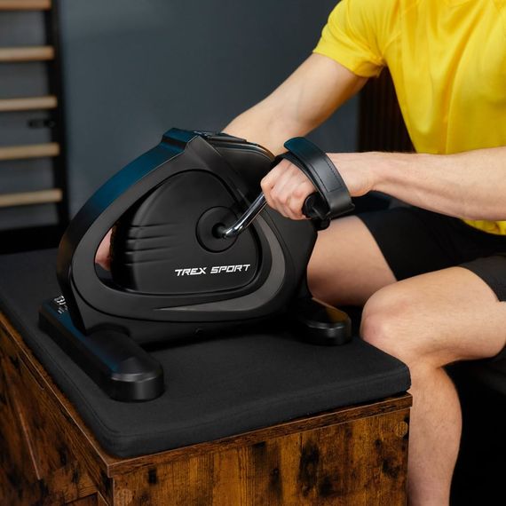 Міні велотренажер 2в1 Trex Sport TX-120BB BOIL реабілітаційний чорний | Зображення 2
