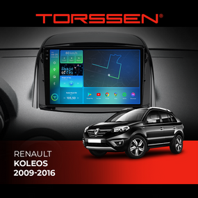 Штатна магнітола Torssen 2K Renault Koleos 09-16 F9464 4G Carplay DSP