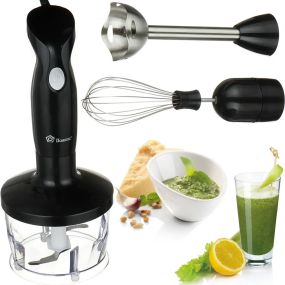 Блендер Domotec Ms-5103 3в1, ручной погружной блендер, миксер, кухонный комбайн, кухонный измельчитель 500 Вт
