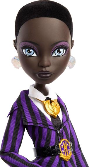 Колекційна лялька Б'янка Барклі у шкільній формі Mattel Monster High X Wednesday Bianca Barclay | Зображення 3