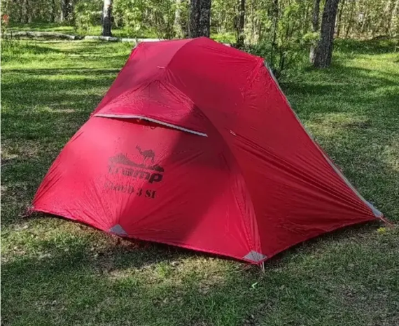 Палатка Tramp Cloud 3 Si TRT-094-red красная | Зображення 2