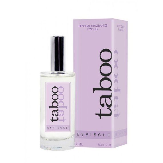 Туалетна вода з феромонами для жінок taboo ESPIEGLE, 50 ml Sex Aura