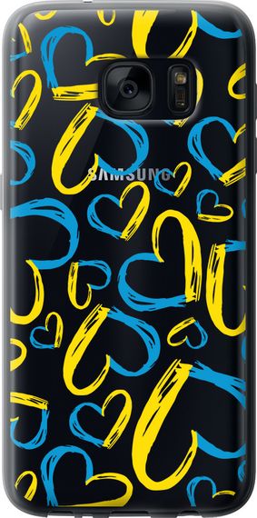 Чехол на Samsung Galaxy S7 G930F Сердца UA "5292u-106-17620"