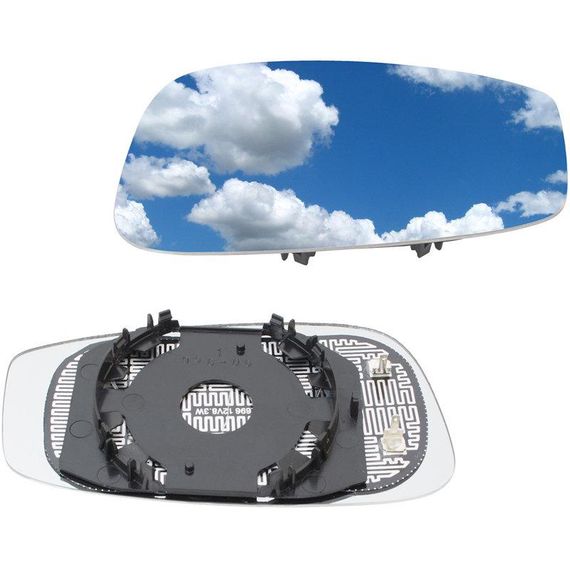 Lancia Musa 04-07 Вставка правого дзеркала з підігрівом Дзеркало вкладиш Лансіа Муса | Зображення 2