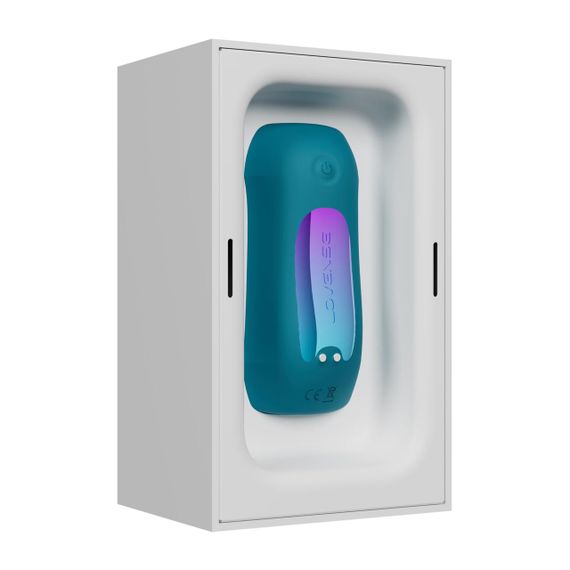 Смарт-вибромастурбатор для головки члена Lovense Gush 2, осциллирующая площадка, ремни для фиксации sexstyle | Зображення 6