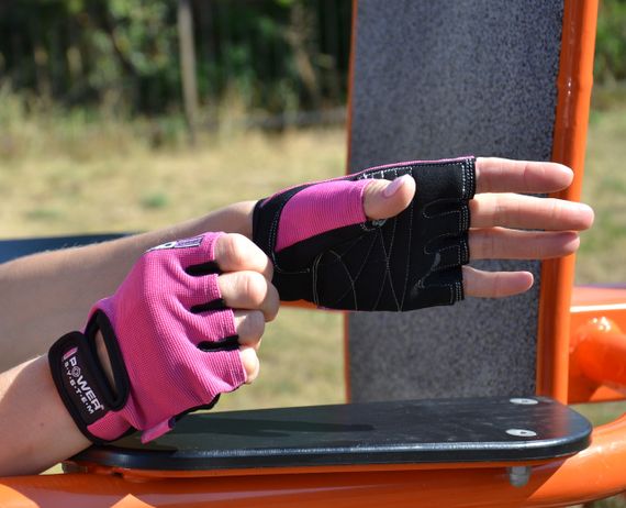Рукавички для фітнесу Power System PS-2250 Pro Grip жіночі Pink XS | Зображення 6