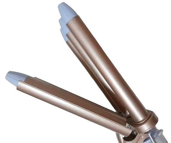 Плойка для волос на 5 волн с керамическим покрытием Geemy GM-2932 белая 45W (GM-2932_400) | Зображення 5