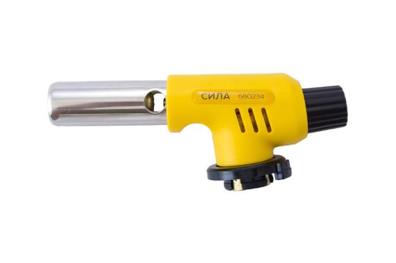 Горелка газовая с пьезоподжигом Ø20мм 153мм СИЛА