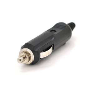 Штекер Авто прикурювача Light із запобіжником під шнур, корпус пластик