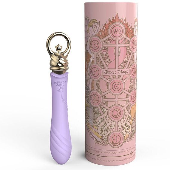 Вибратор для точки G с подогревом Zalo Sweet Magic - Courage Fantasy Violet Sex Aura | Зображення 4