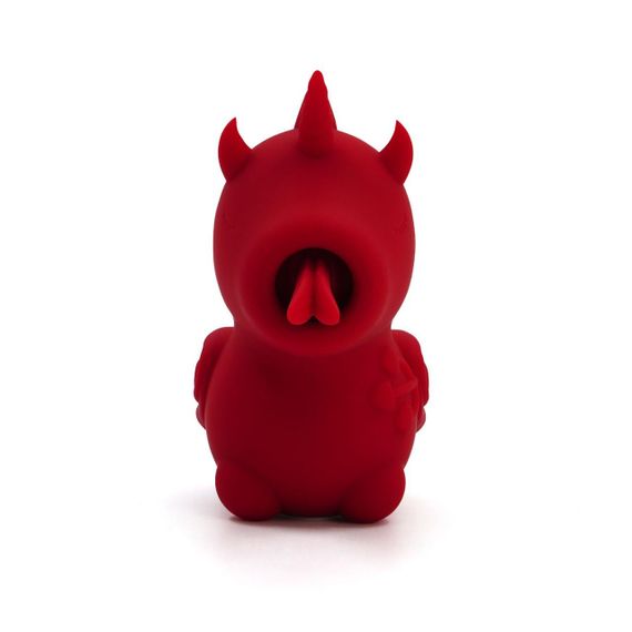 Вібратор-єдиноріжка Unihorn – Blaze Diablo, пестливий роздвоєний язичок Sex Aura | Зображення 2