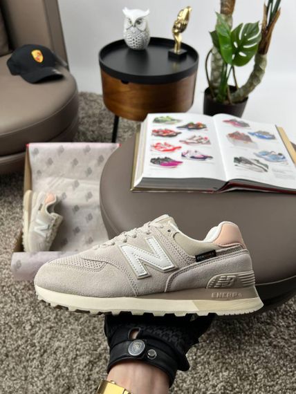 Жіночі кросівки 574 Beige White Peach 40 | Зображення 4