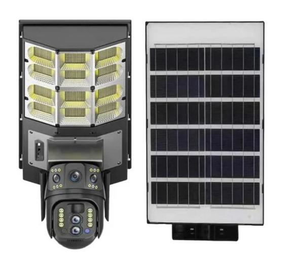 Уличная PTZ камера видеонаблюдения с LED-лампой и солнечной панелью SPM-XA01