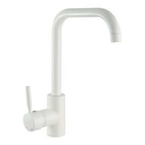 Змішувач для кухні Haiba HANS 011 білий HB0818