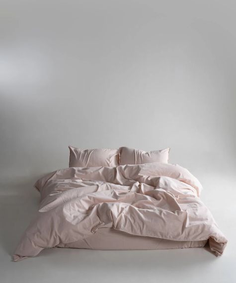 Постельное белье Limasso Stonewashed Ranforce 200 х 220 см Pristine