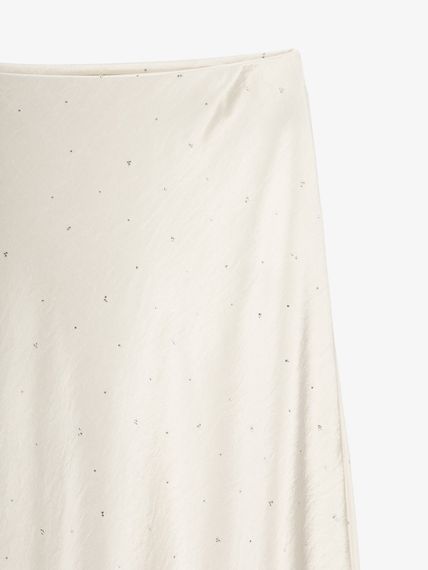 Спідниця однотонна жіноча 162 XL Молочний shop (2000999539121) | Зображення 1