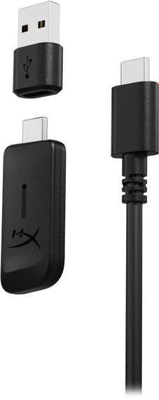 Гарнітура HyperX ігрова Cloud III, WL/USB-A/USB-C, чорний (77Z45AA) | Зображення 5