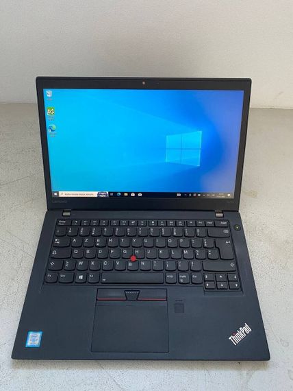 Ноутбук Б-класс Lenovo ThinkPad T470s / 14" (1920x1080) IPS Touch / Intel Core i7-6600U (2 (4) ядра по 2.6 - 3.4 GHz) / 8 GB DDR4 / 256 GB SSD / Intel HD Graphics 520 / WebCam б/у | Зображення 1