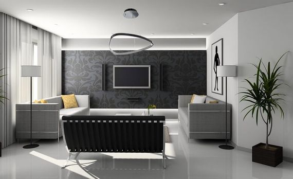 Светильник потолочный подвесной с пультом BL-571C/40W dim BK LED | Зображення 2