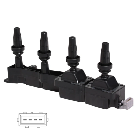 Катушка зажигания Citroen Berlingo, Citroen C2, C3 I, C4 I, Citroen XSARA, XSARA PICASSO 1,6L (2000-2011)