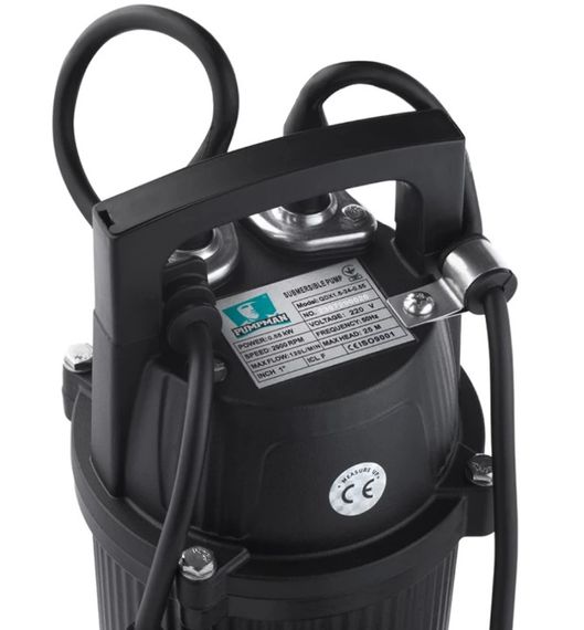 Насос дренажний Pumpman QDX1,5-24-0,55 кВт Hmax 25 м Qmax 7,2 куб.м 550 Вт (CV032260) | Зображення 3
