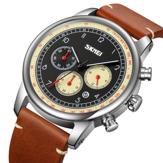 Skmei 9318BEBN Beige-Brown | Зображення 1