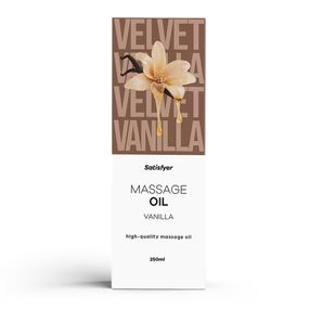 Масажна олійка - Satisfyer Massage Oil Vanilla, 250 мл