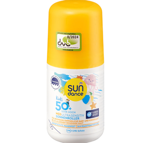 Солнцезащитный ролик для детей SUNDANCE Sonnenroller Kids, MED ultra sensitiv, LSF 50+, 100 ml
