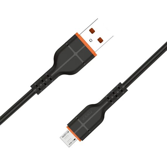 USB кабель Kaku KSC-225 USB - Micro USB 1m - Black | Зображення 1