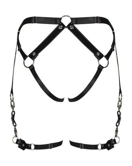 Гартери Obsessive A762 HARNESS Black XL/XXL sexstyle | Зображення 5