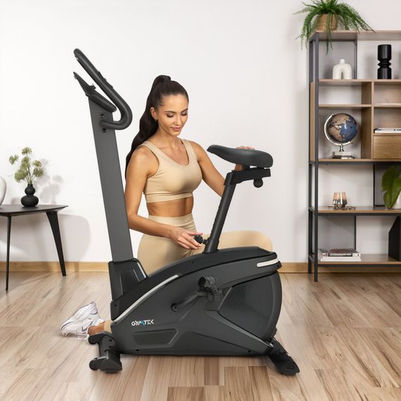 Велотренажер Gymtek XB2600 електромагнітний сріблястий | Зображення 5