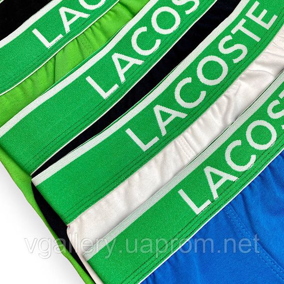 Чоловічі труси Lacoste, труси Лакоста, боксери Лакоста, чоловіча нижня білизна Lacoste | Зображення 5
