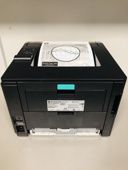 Принтер HP LaserJet Pro 400 M401DNE / монохромний лазерний друк / 1200x1200 dpi / 33 стр/хв / Legal (Max Print Size) / Duplex Print б/в | Зображення 5
