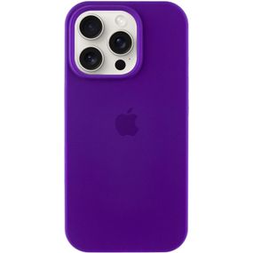 Чехол Silicone Case Full Protective (AA) для Apple iPhone 16 Pro Max (6.9") Фиолетовый / Ultra Violet