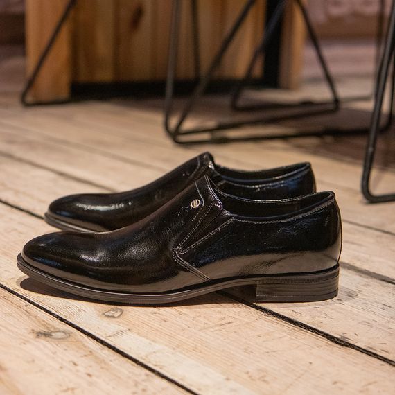 Лакированная мужская обувь туфли 39 размер | Зображення 2