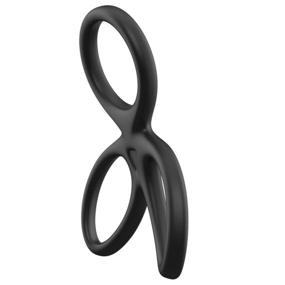 Ерекційне кільце - Triple Silicone Cock Ring Erospace Men’s Play B14 Sex Aura | Зображення 5