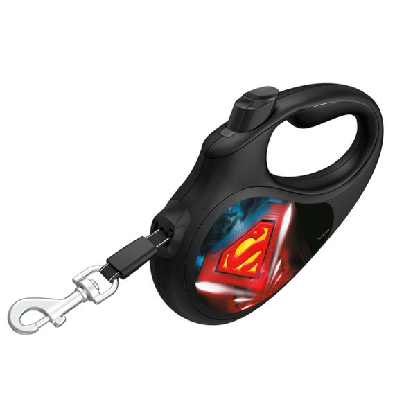 Рулетка для собак Waudog R-Leash M с рисунком "Супермен Лого", лента, 5 м | Зображення 2