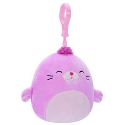 Мягкая игрушка Squishmallows на клипсе – Морж Пепе 9 см (SQCP00150) | Зображення 1
