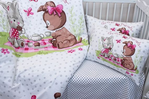 Дитячий комплект Best frends white | Зображення 2