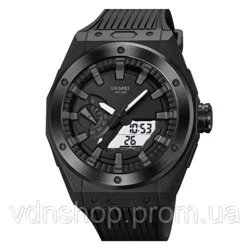Годинники спортивні спорт SKMEI 2103BKWT, Надійні чоловічі наручні годинники спортивні скмей KY-74 | Зображення 8