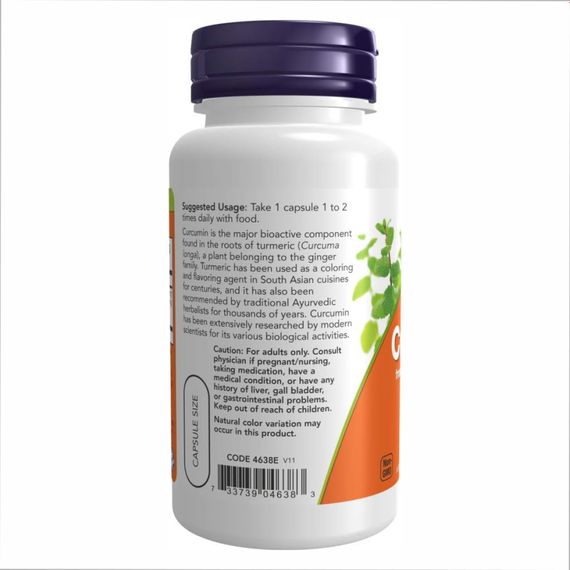 Curcumin Extract 665mg - 60 vcaps | Зображення 2