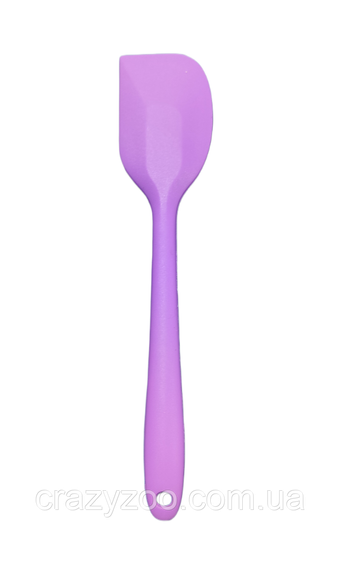 Лопатка для коврика EcoToys силиконовая фиолетовая 20.5 см 6785