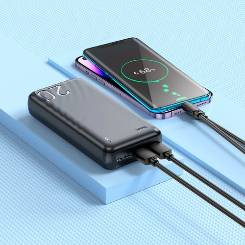 Павербанк 20000 mAh Hoco J123A чорний | Зображення 2