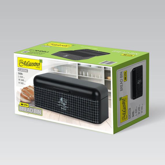 Хлебница Maestro MR-1774 42х24,8х16,5 См | Зображення 3