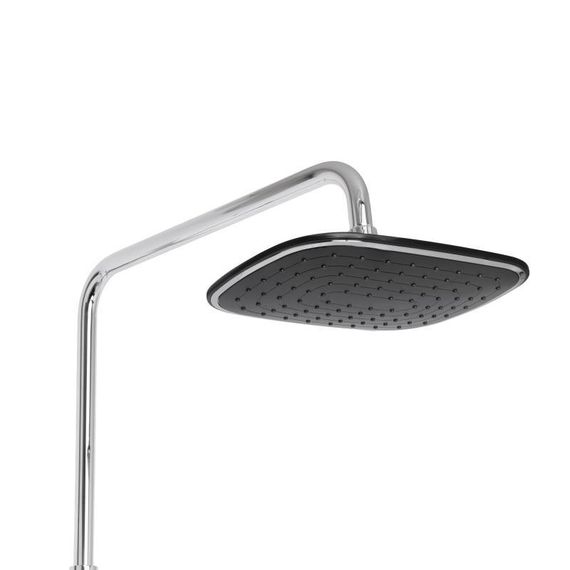 Душова система універсальна Qtap Grand на три споживача (з виливом) QTGRABCR1004 Chrome/Black | Зображення 5