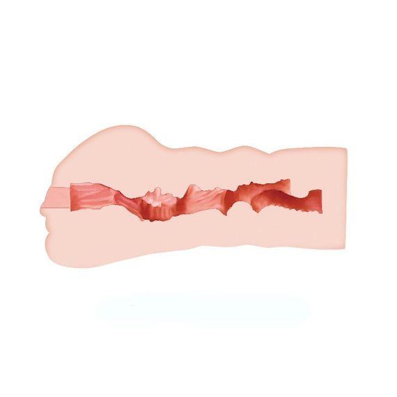 Мастурбатор реалістичний у вигляді вагіни Crazy Bull Mavis Masturbator, бежевий sexstyle | Зображення 5