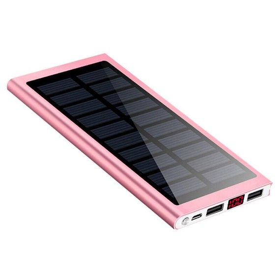 Павербанк с солнечной панелью УМБ Power Bank Solar Panel 10000mAh | Зображення 4