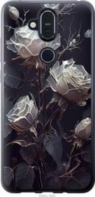 Чехол на Nokia 8.1 Розы 2 из силикона FCh_019826