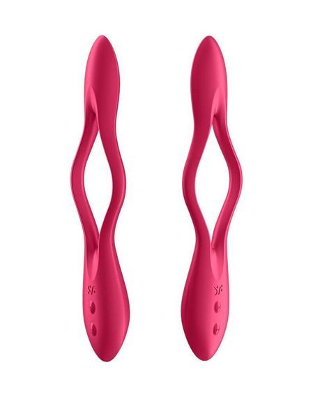Універсальний гнучкий вібратор для пар Satisfyer Elastic Joy Red Sex Aura | Зображення 2