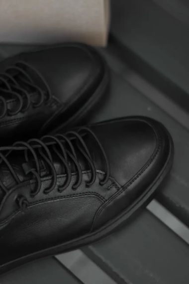 Чорні практичні чоловічі кеди Кадар 41 розмір | Зображення 1